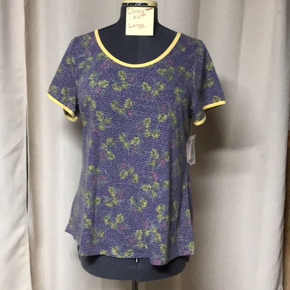 NWT Lularoe Large Classic-T top - Picture 1 of 3